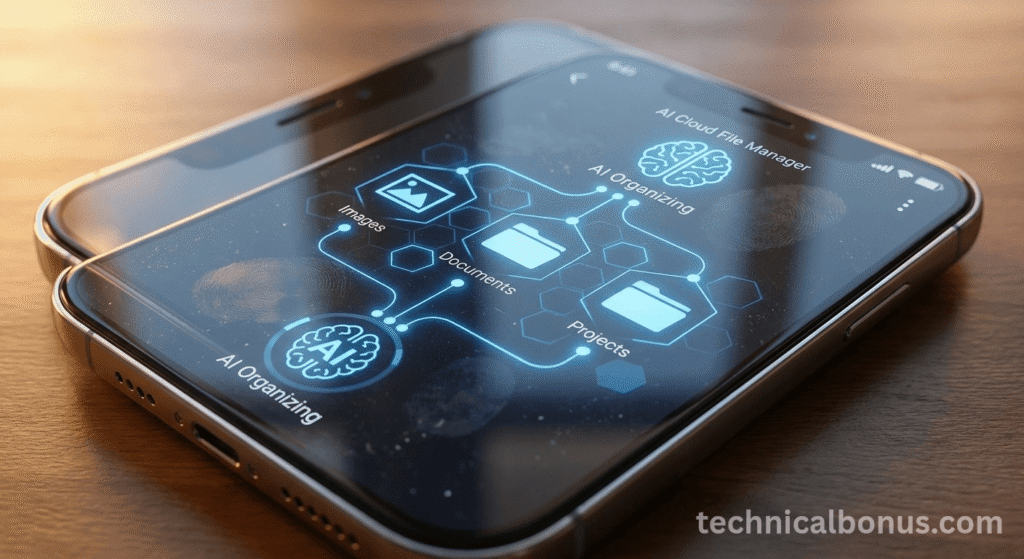 AI-driven technical data categorization on a modern smartphone – technicalbonus.com