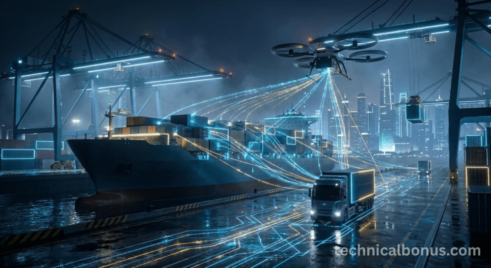 AI in technical logistics 2027 global trade visualization – technicalbonus.com