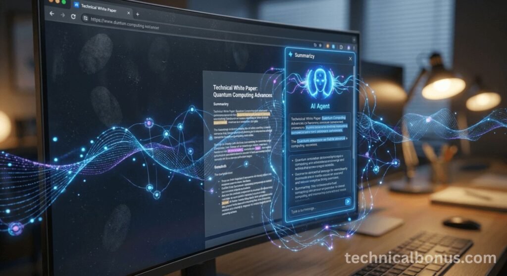 AI agent browser integration and real-time data synthesis – technicalbonus.com