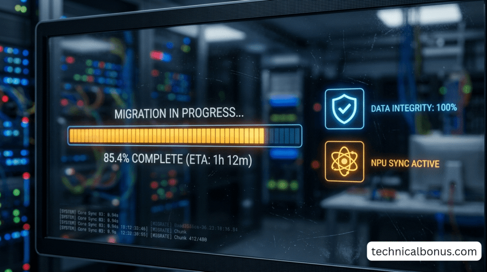 Technical cloud migration dashboard and data synthesis interface – technicalbonus.com