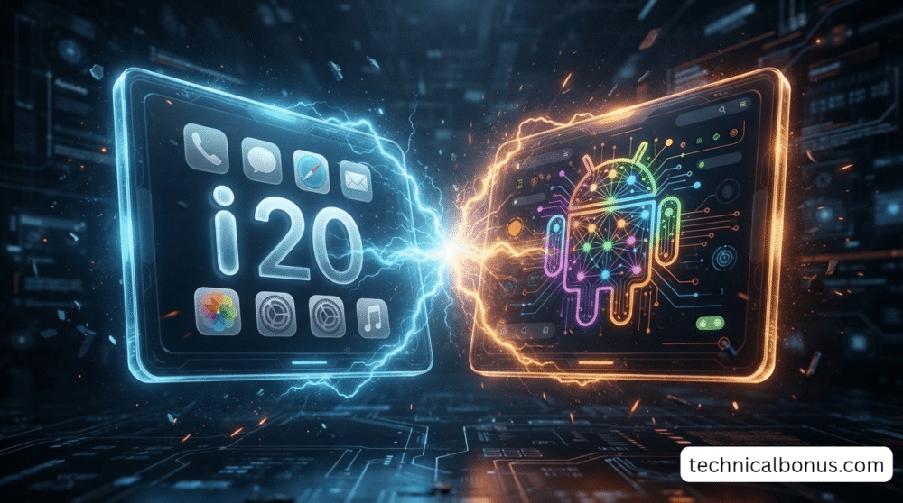 Comparing iOS 20 vs Android 17 features in 2027 - technicalbonus.com