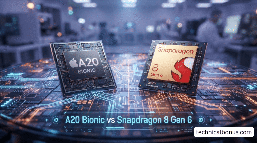 Apple A20 Bionic vs Snapdragon 8 Gen 6 2nm Chip Architecture