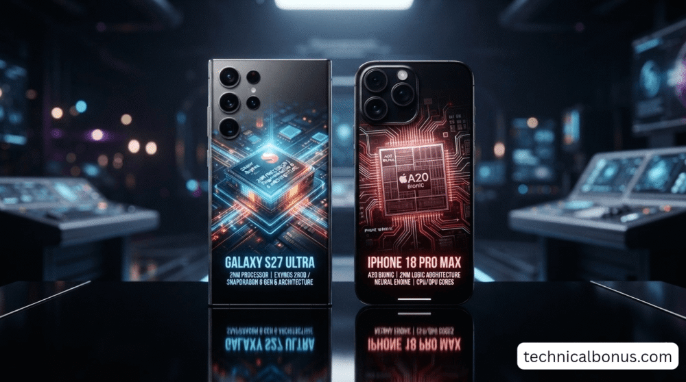 Samsung Galaxy S27 Ultra vs iPhone 18 Pro Max 2nm Logic Comparison