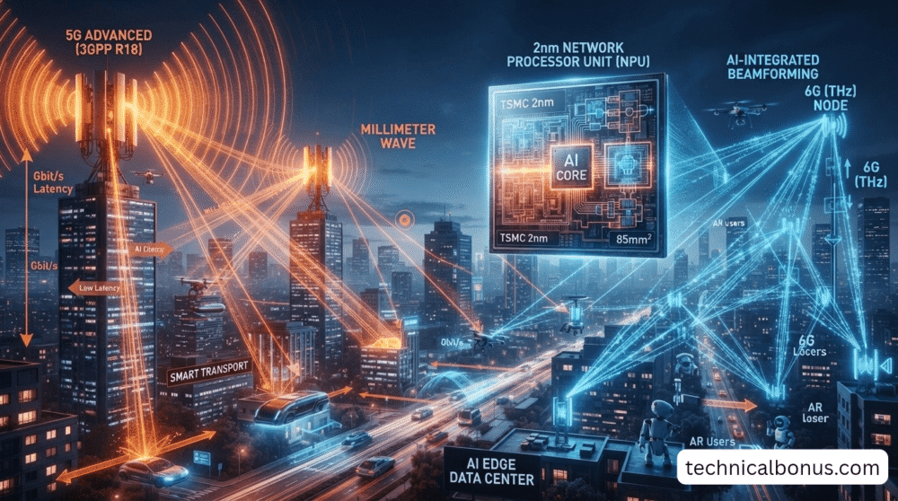 6G vs 5G Advanced Architecture Performance Logic