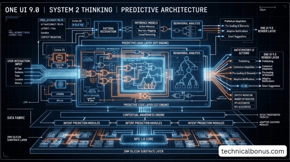 One UI 9.0 AI Architecture and Predictive Logic