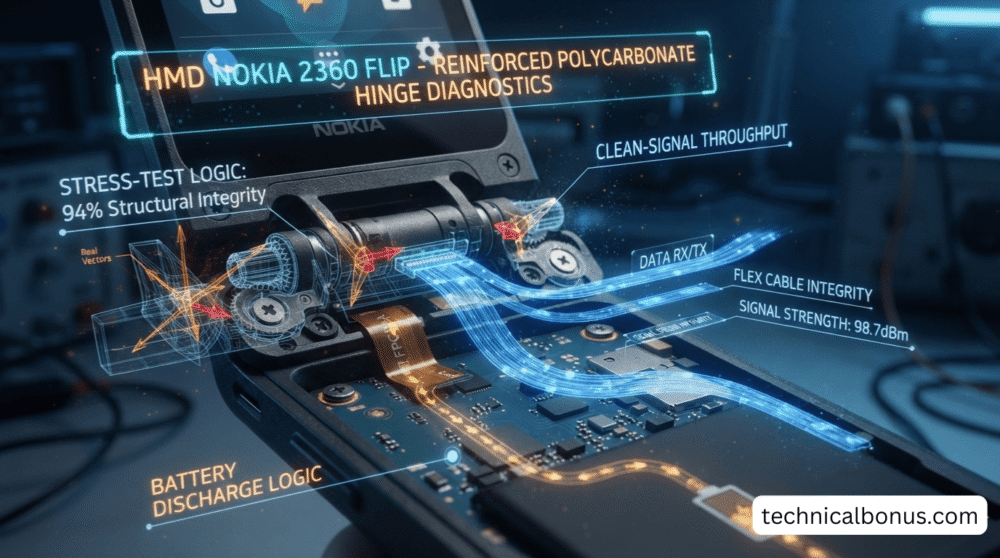 HMD Nokia 2360 Logic Hinge and Battery Integrity