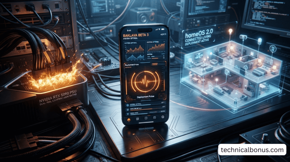 2027 Tech Pulse: Android 16 Beta 3, RTX 50 PSU Standards, and homeOS 2.0 News
