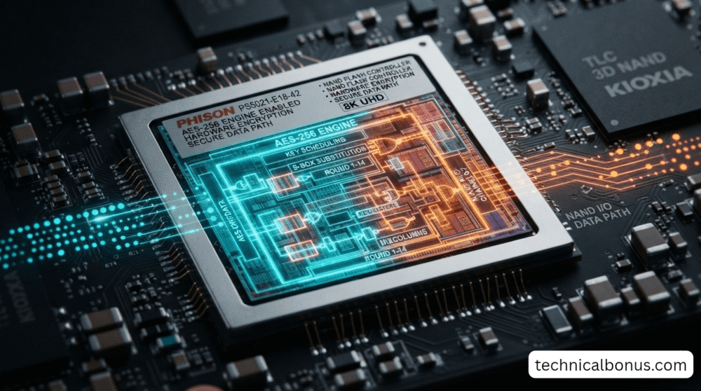 Recovering Data from Encrypted NVMe SSDs Controller Logic