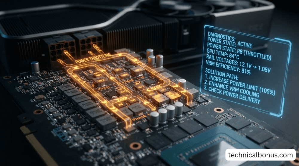 Fixing GPU Thermal Throttling Hardware Logic Diagram