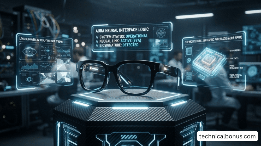 Meta Orion AR Logic Holographic Display Architecture
