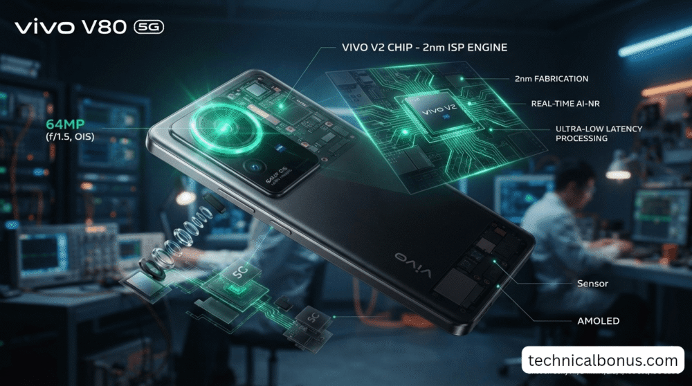 Vivo V80 5G Camera Logic and Design