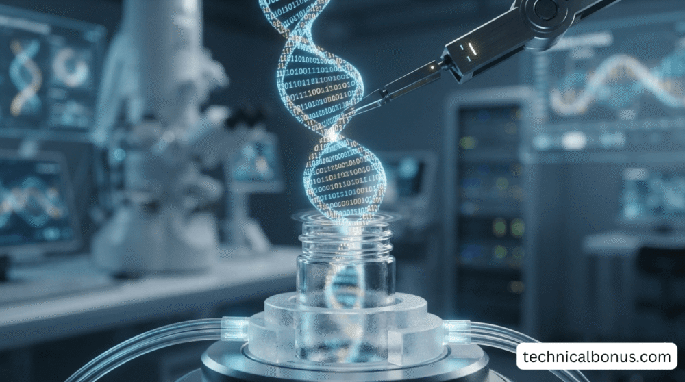DNA Data Storage and Biological Memory Logic
