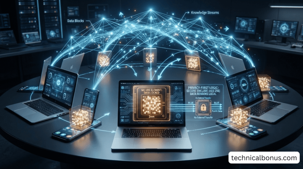 Federated Learning Logic and Decentralized AI Architecture