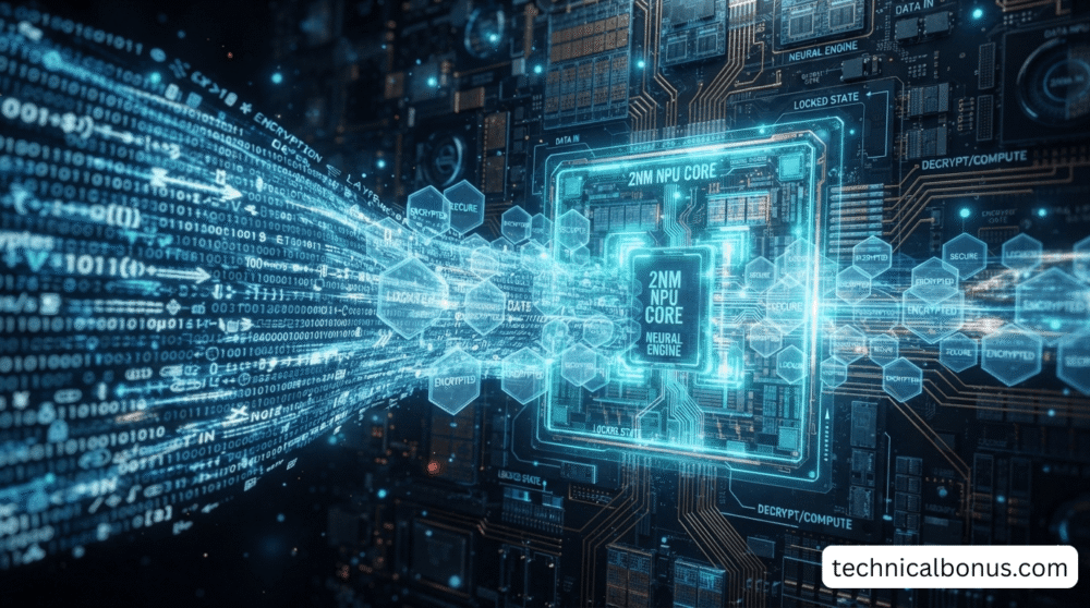 Homomorphic Encryption Logic and Invisible Data Processing