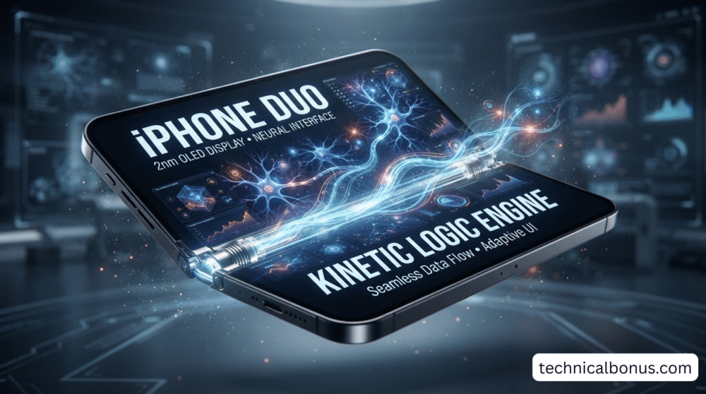 iPhone Duo Logic Dual-Screen Architecture