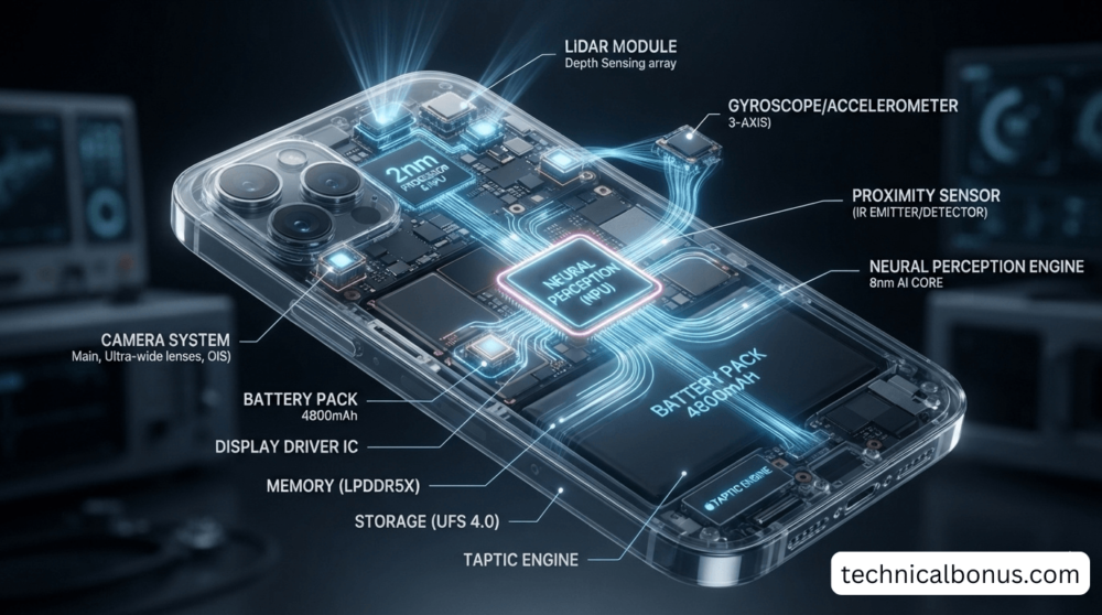 Mobile Sensor Usage and Smartphone Hardware Architecture