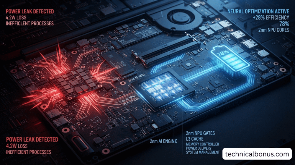 Fix AI Battery Drain on 2nm Laptops and NPU Power Logic