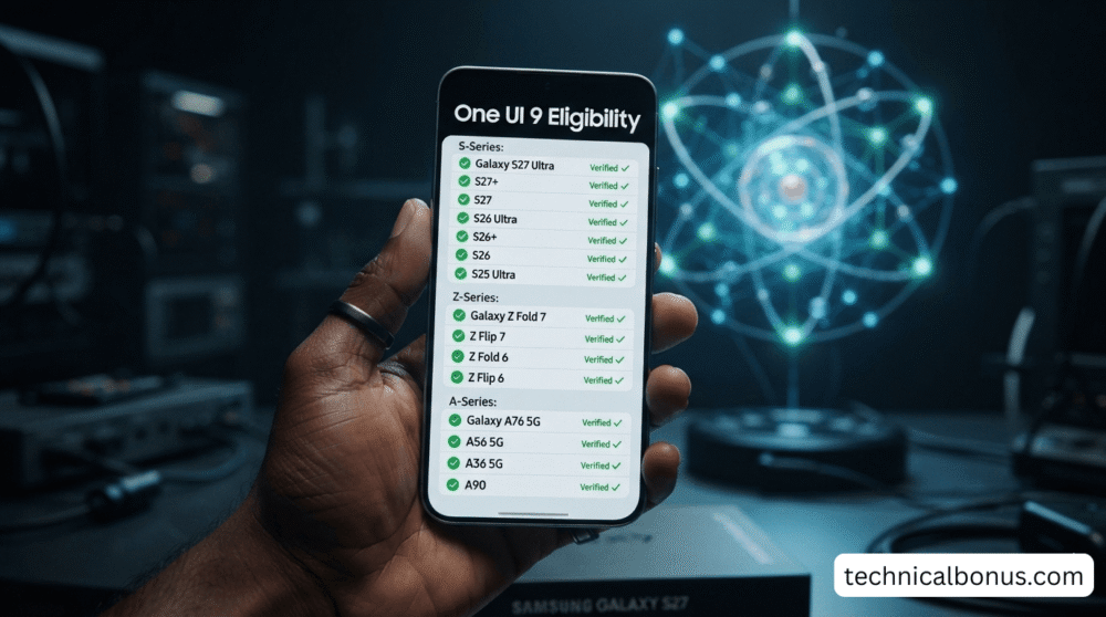 Samsung One UI 9 Eligible Devices and Update List