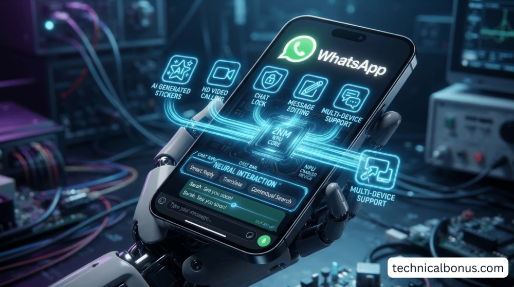 WhatsApp Useful Features and Neural UI Architecture