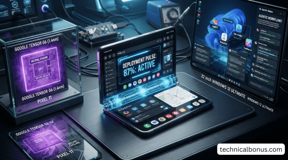 2027 Tech Trends: Samsung Z Fold 7, Pixel 11 1.4nm, and Windows 12 Sidebar