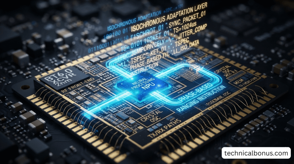 Bluetooth 6.0 Logic Transceiver and NPU Integration