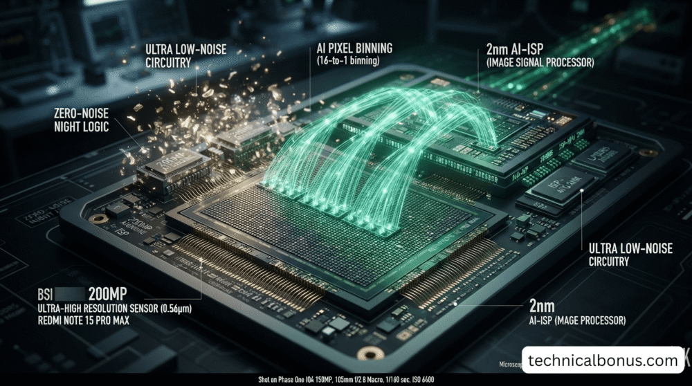 Redmi Note 15 Pro Max Camera Sensor and AI Logic