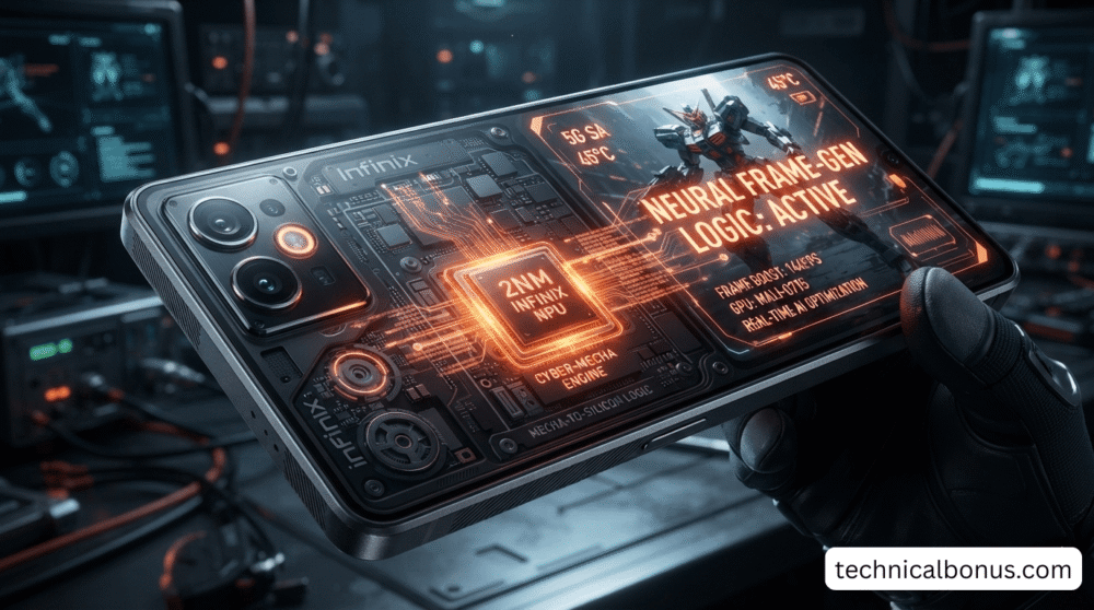 Infinix GT 50 Pro Gaming Architecture and 2nm NPU Logic