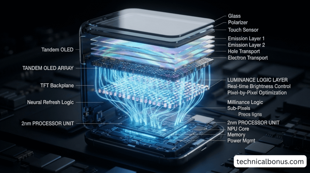 Mobile Display Logic and Tandem OLED Architecture