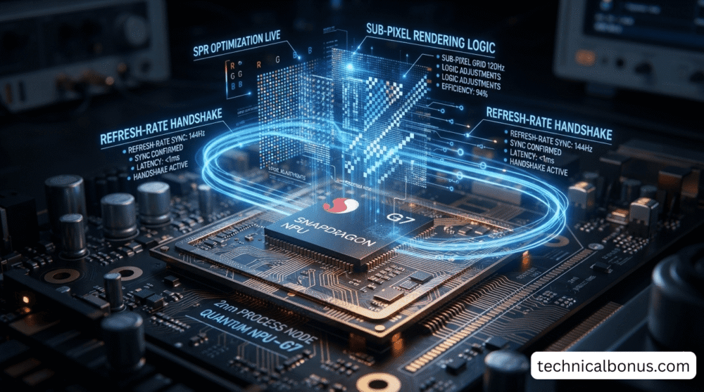 Mobile Display Logic NPU and Refresh Rate Sync