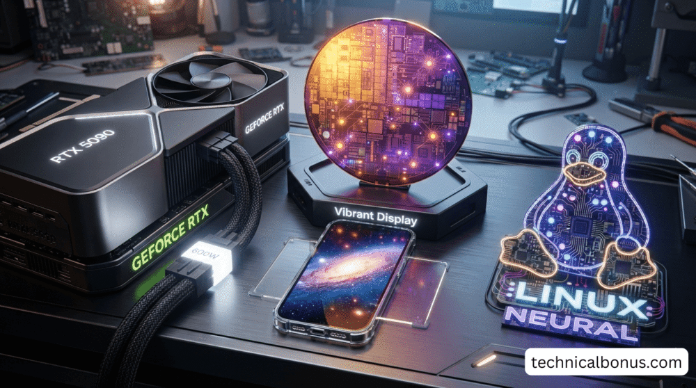 2027 Tech Pulse: RTX 50 Power Leak, Apple Vibrant Display, and Linux 6.12