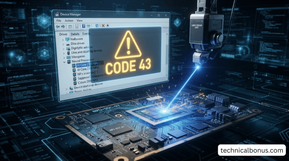 Fix NPU Code 43 Error and Windows 12 Driver Logic