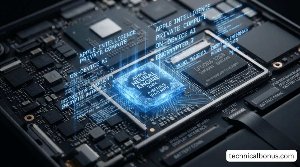 iPad Mini Logic NPU and Memory Architecture