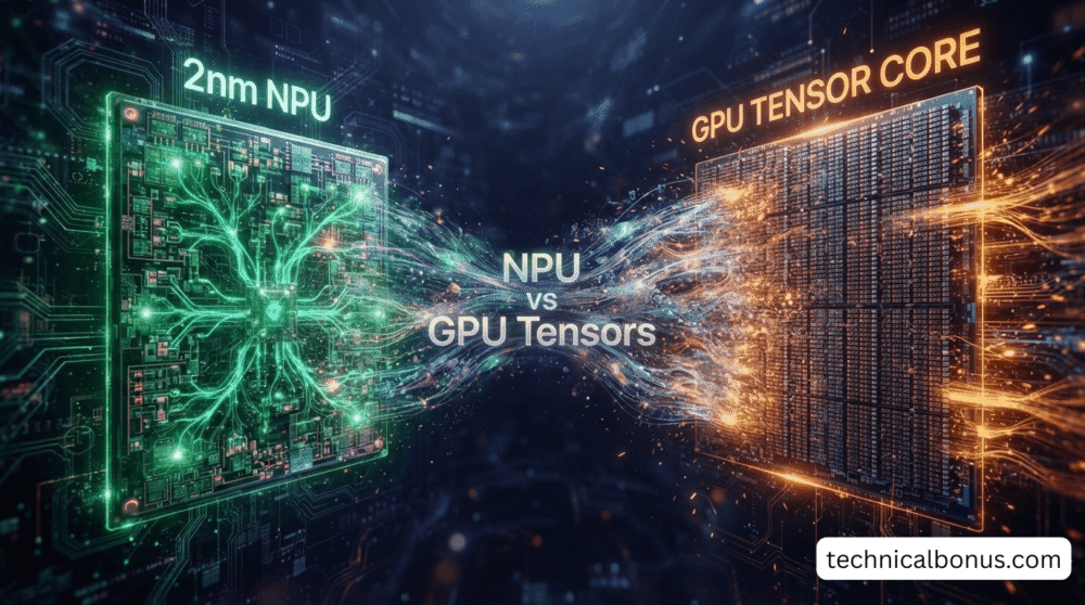 NPU vs GPU Tensors Hardware Acceleration Comparison 2027