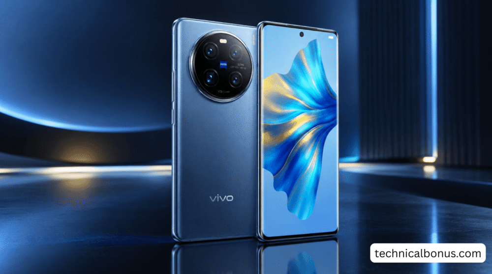 Vivo X500 Front and Back Design With Circular Camera Module and AMOLED Display