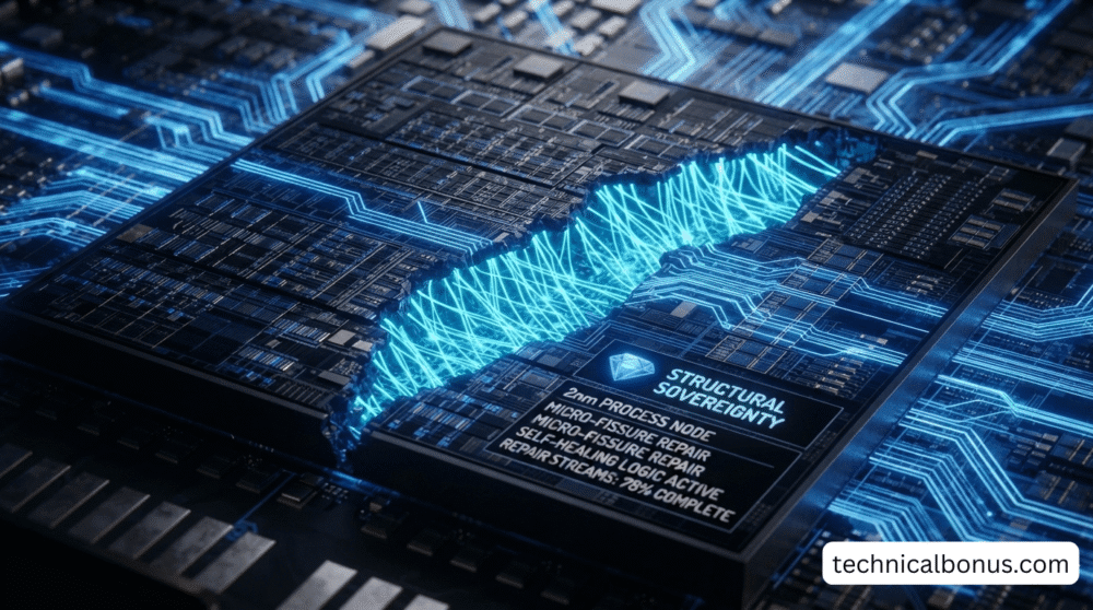 Self-Healing Silicon Logic and 2nm Hardware Reliability